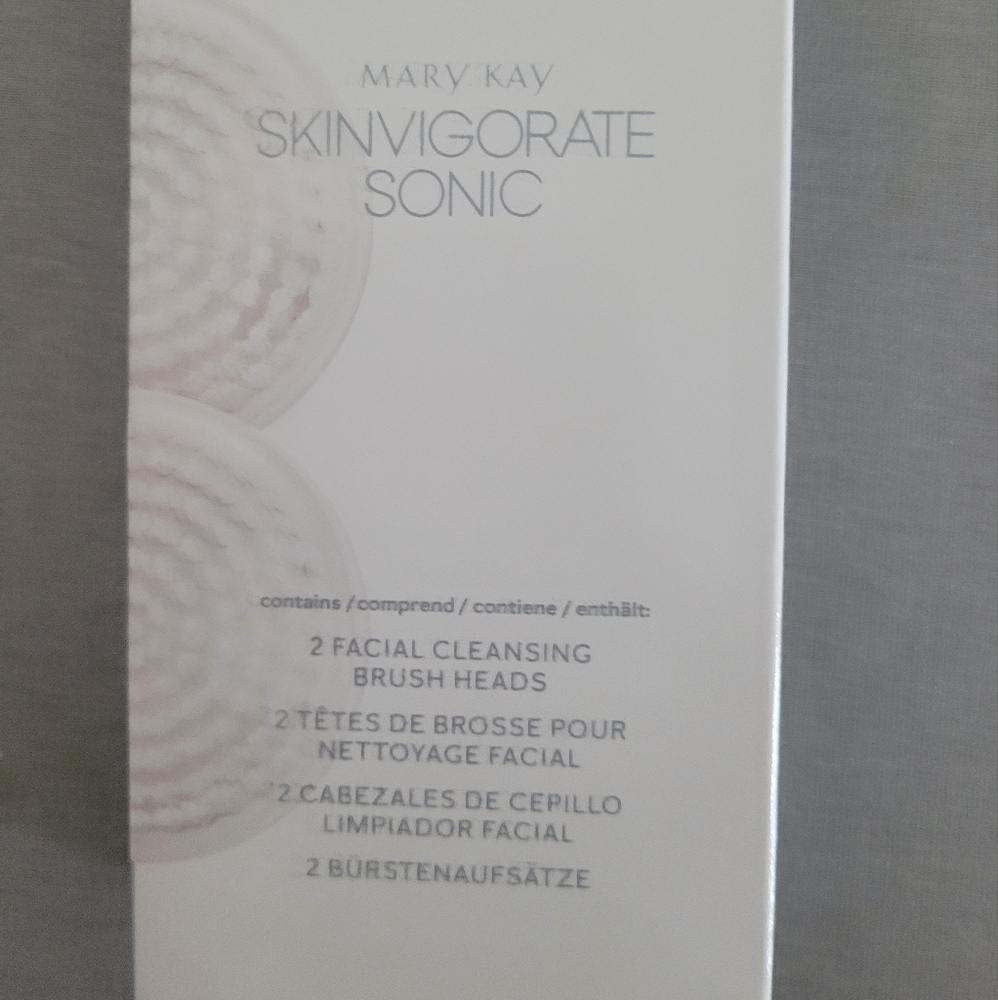 Mary Kay Skinvigorate Sonic Facial Brush Heads - White
